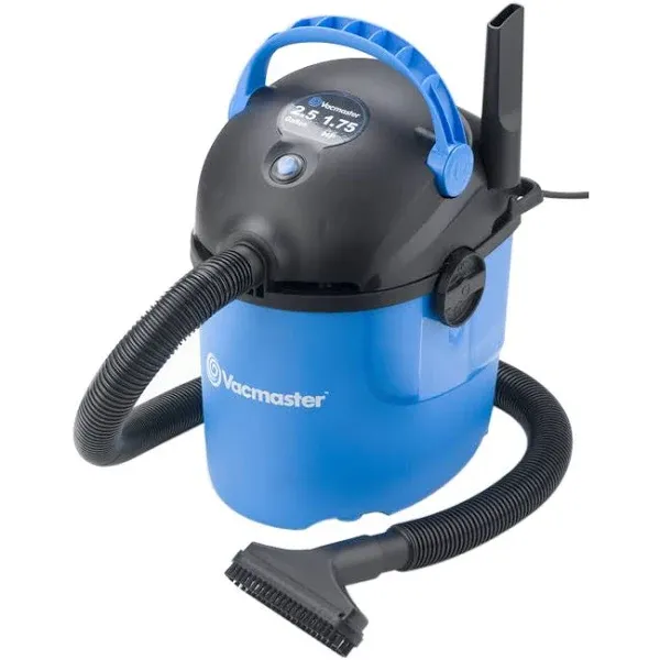 Vacmaster 2.5 Gallon 2 Peak HP Portable Wet/Dry Vacuum VP205