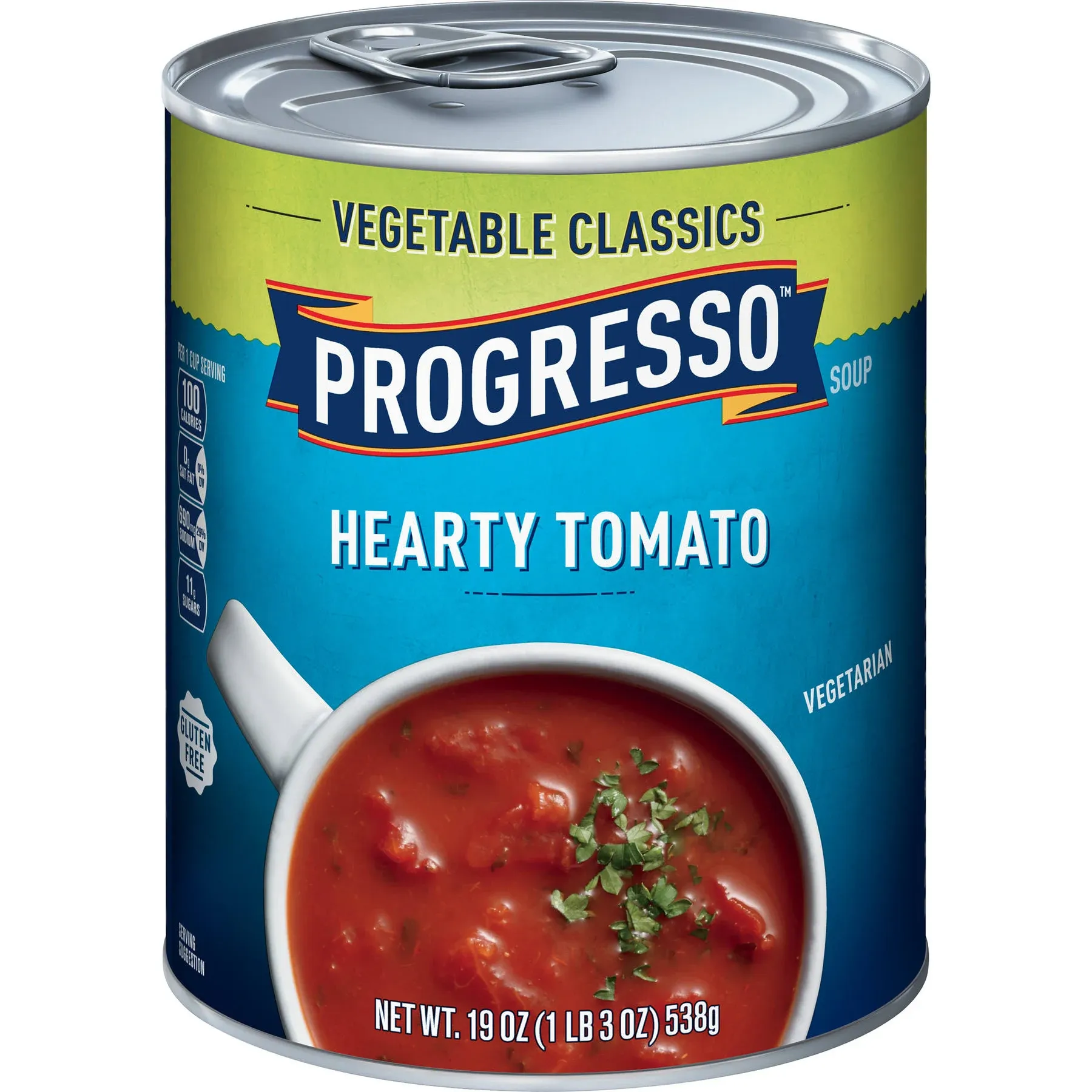 Progresso Vegetable Classics, Hearty Tomato Soup, Gluten Free, 19 oz.