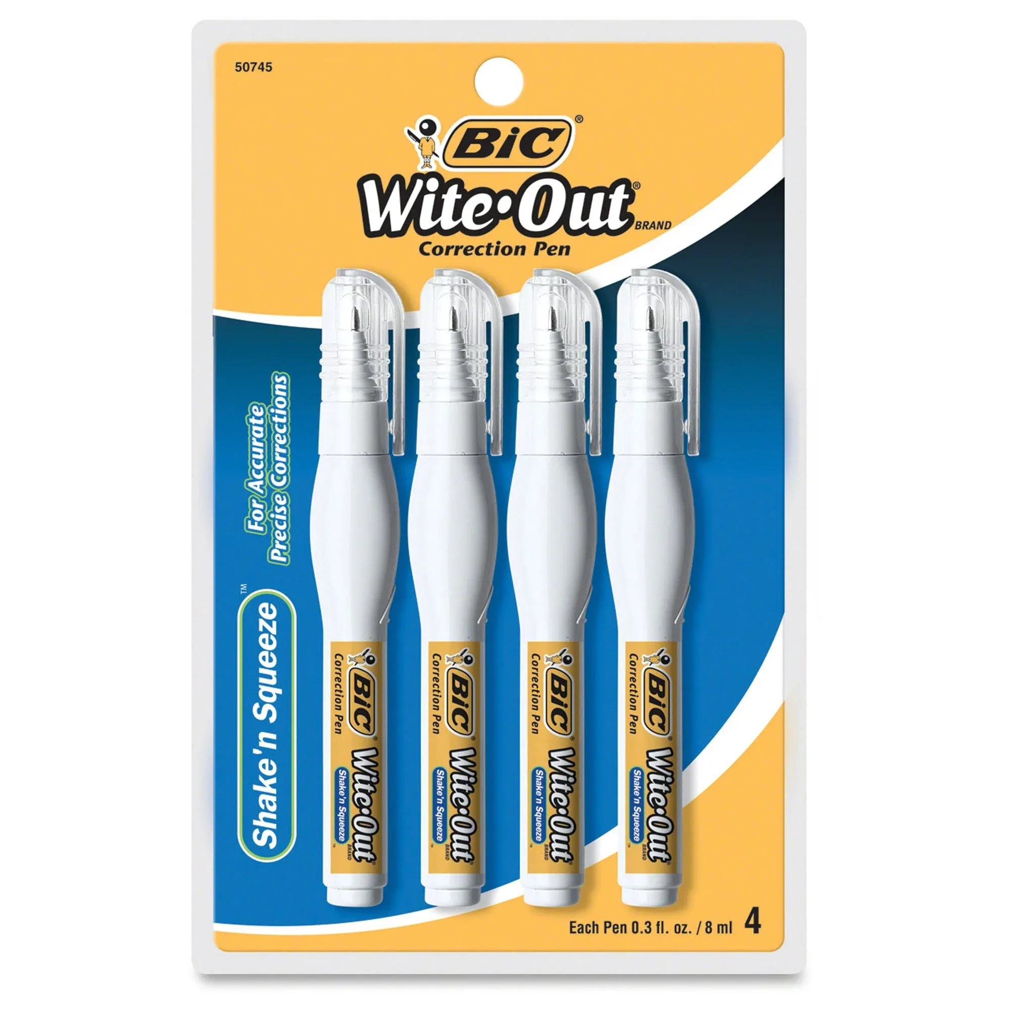 Bic Wite Out Shake &#039;n Squeeze Correction Pen .3oz