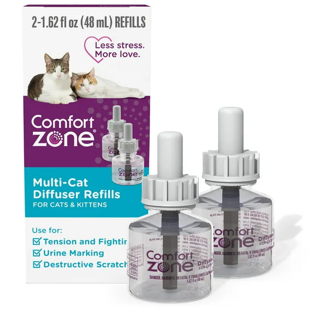 Comfort Zone Multi Cat Calming Diffuser Refills