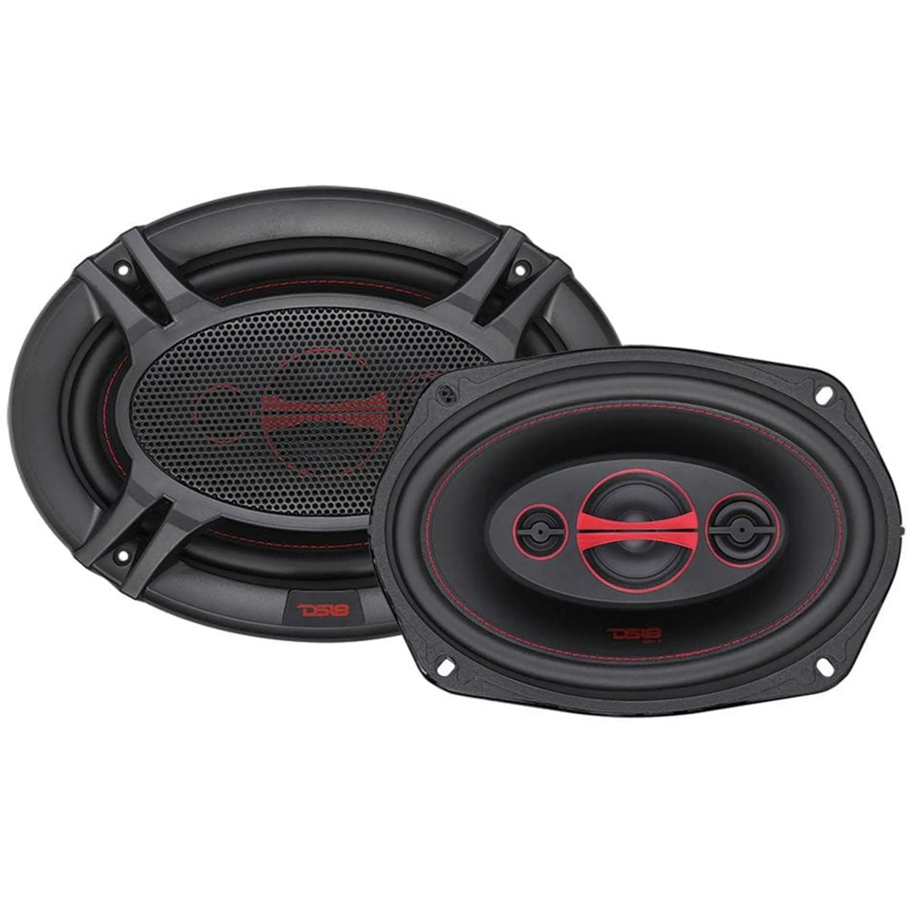 DS18 G6.9Xi 6x9&#034; Car Speakers 4-Way Coaxial Speakers 180W Grill Included - Pair