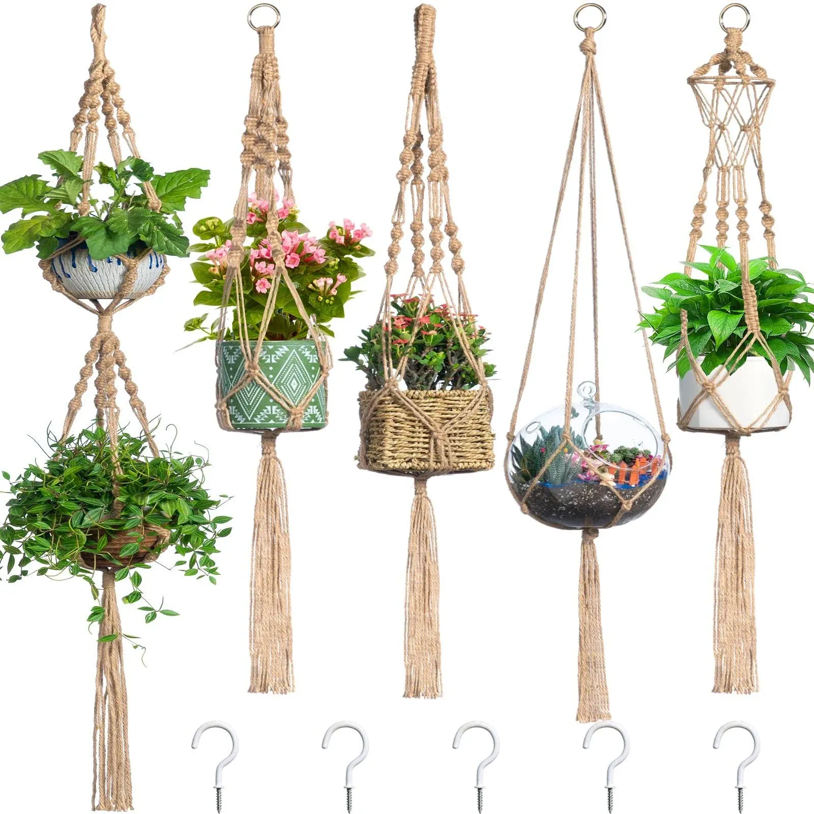 PIKAMAO Macrame Plant Hanger