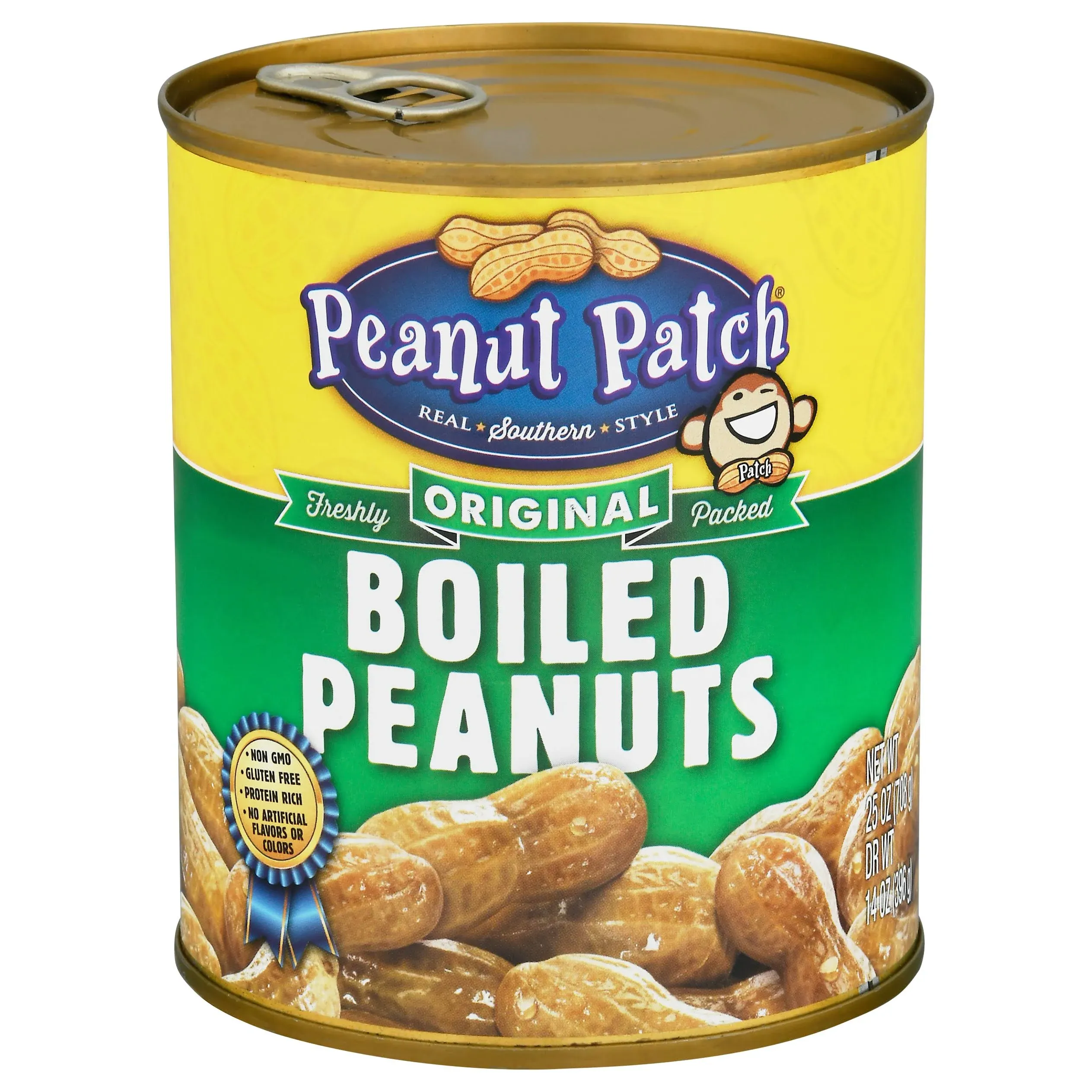 Margaret Holmes Peanut Patch Green Boiled Peanuts - 25 oz can