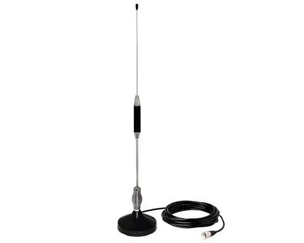 CB Antenna 28 inch 27 Mhz CB Radio Antenna Full Kit with Heavy Duty Magnet Mount Mobile/Car Radio Antenna Compatible with President Midland Cobra Uniden Anytone by LUITON