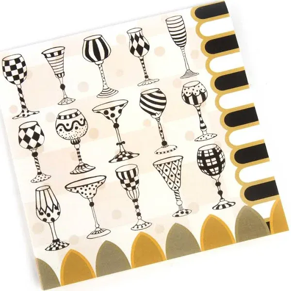 \xa0MacKenzie-Chi<wbr/>lds Golden Hour Cocktail 20 Paper Napkins NIP