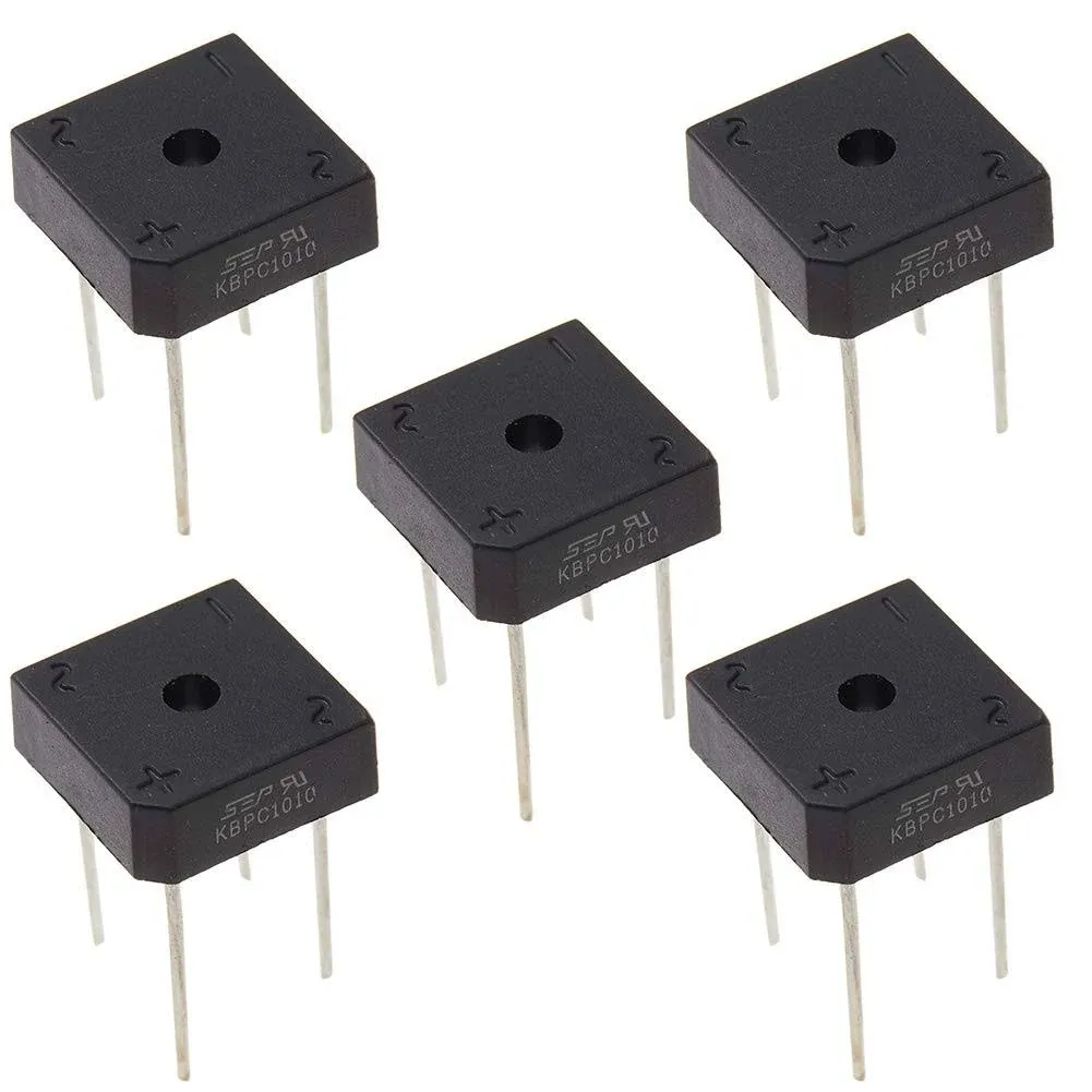 5pcs Kbpc1010 Bridge Rectifier Diode Single Phasefull Wave 10 Amp 1000 Volt Elec