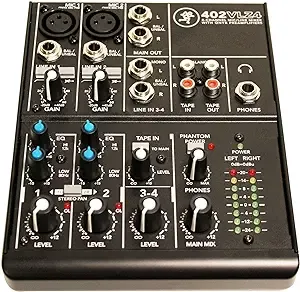 Mackie 4-Channel Ultra-Compact Mixer 402VLZ4