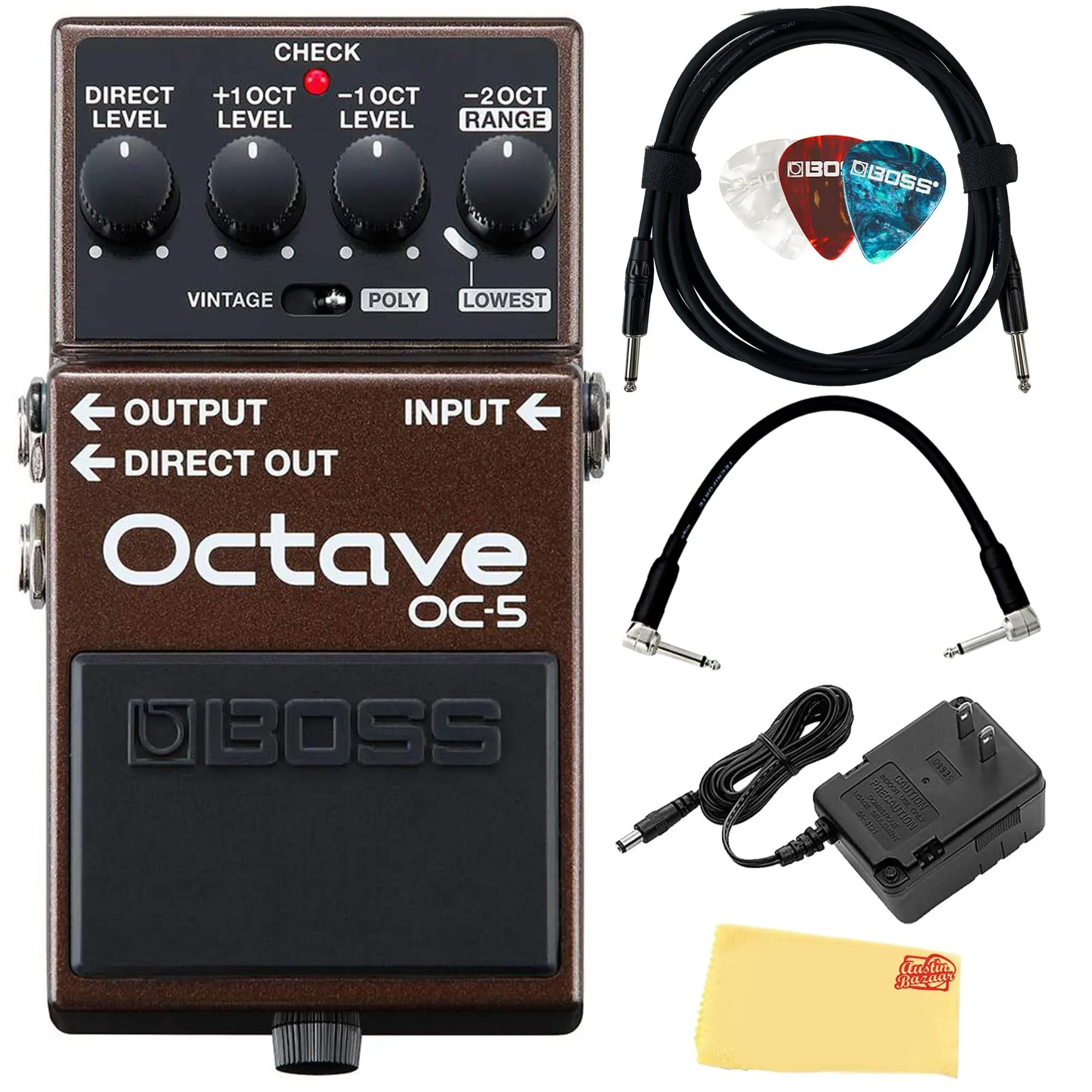 Boss OC-5 Octave w/ Power Supply