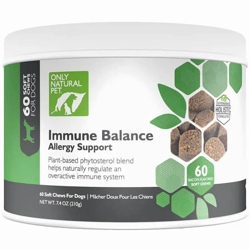 Only Natural Pet Immune Balance Allergy Support Plant Sterols for Dogs