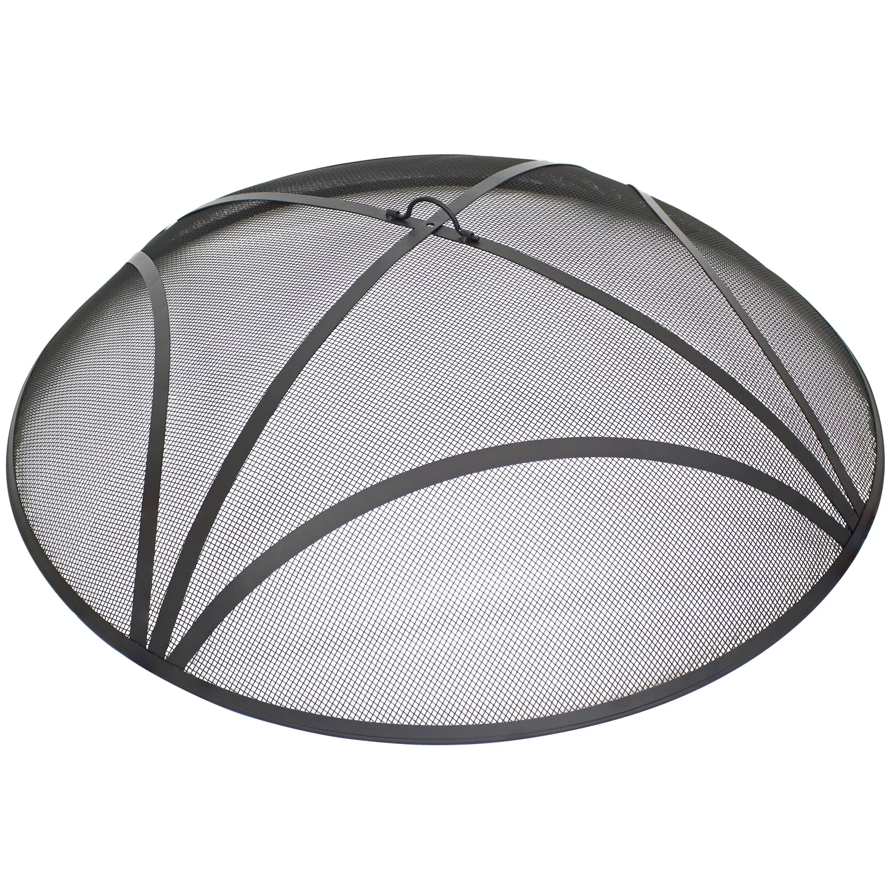 Sunnydaze Decor Reinforced Steel Mesh Fire Pit Spark Screen, 40 in.