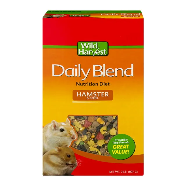 8 in 1 Premium Nutritionally Complete Blend for Hamster/Gerbil - 2 lb