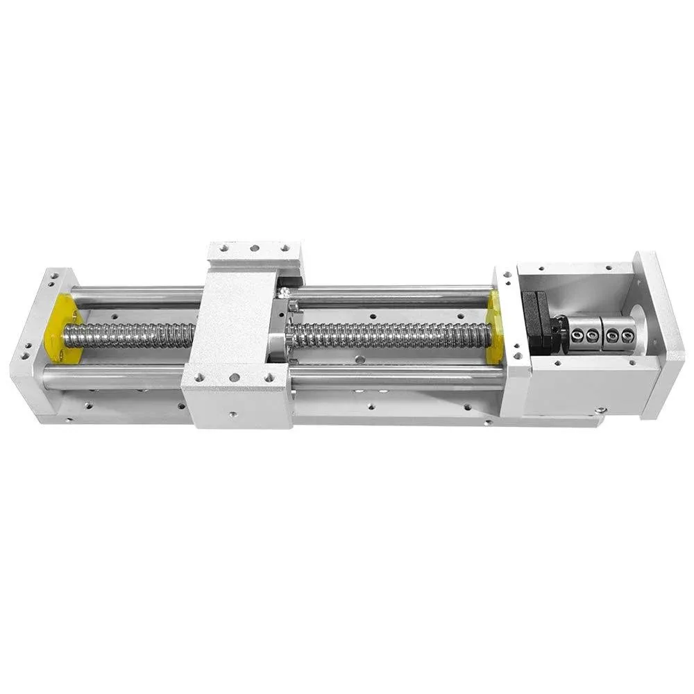 Electric CNC Linear Stage Actuator Linear Rail 200mm Stroke Cross Sliding Table SFU1605 Ballscrew C7 Slide Module for CNC Engraving Machine