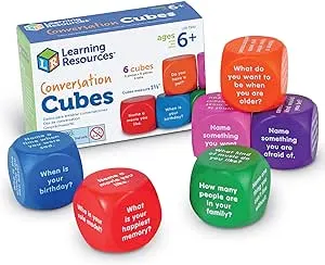 Learning Resources Conversation Cubes