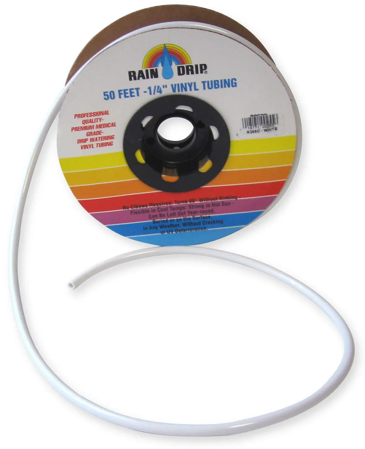 Raindrip R255DT 1/4 in x 50' White Tubing