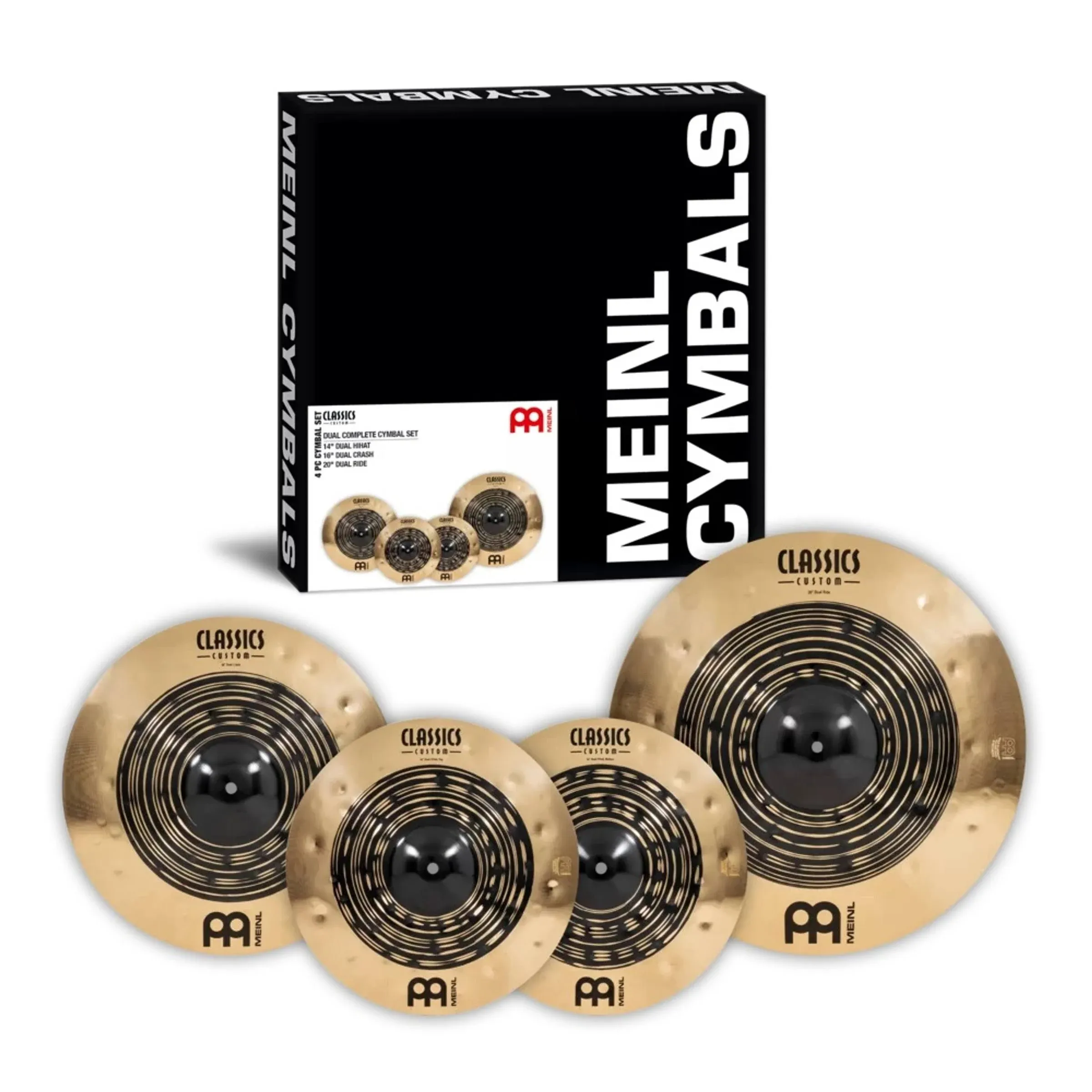 Meinl Cymbals Classics Custom Dual Standard Cymbal Set