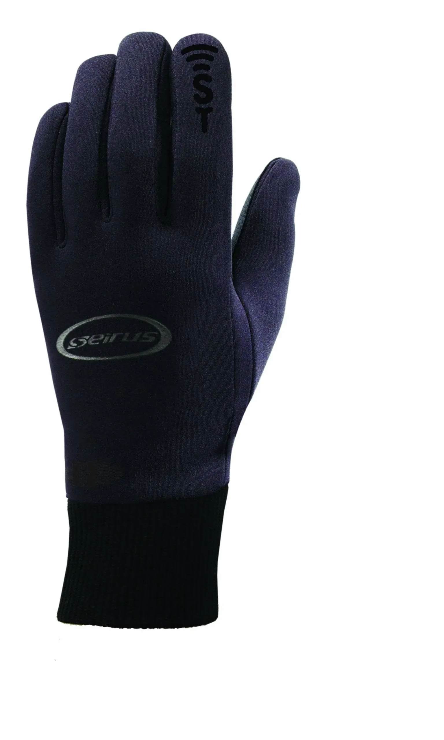 Seirus Men&s Heatwave SoundTouch All Weather Gloves, Medium, Black