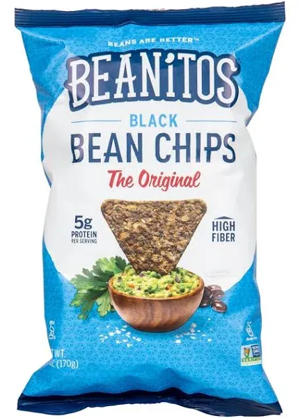 Beanitos Original Black Bean Chips with Sea Salt - 6 oz bag