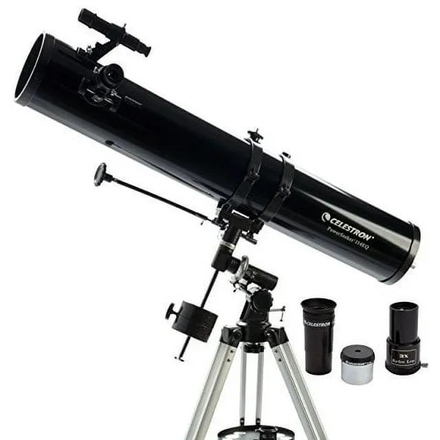 Celestron - PowerSeeker 127EQ Telescope - Manual German Equatorial Telescope ...