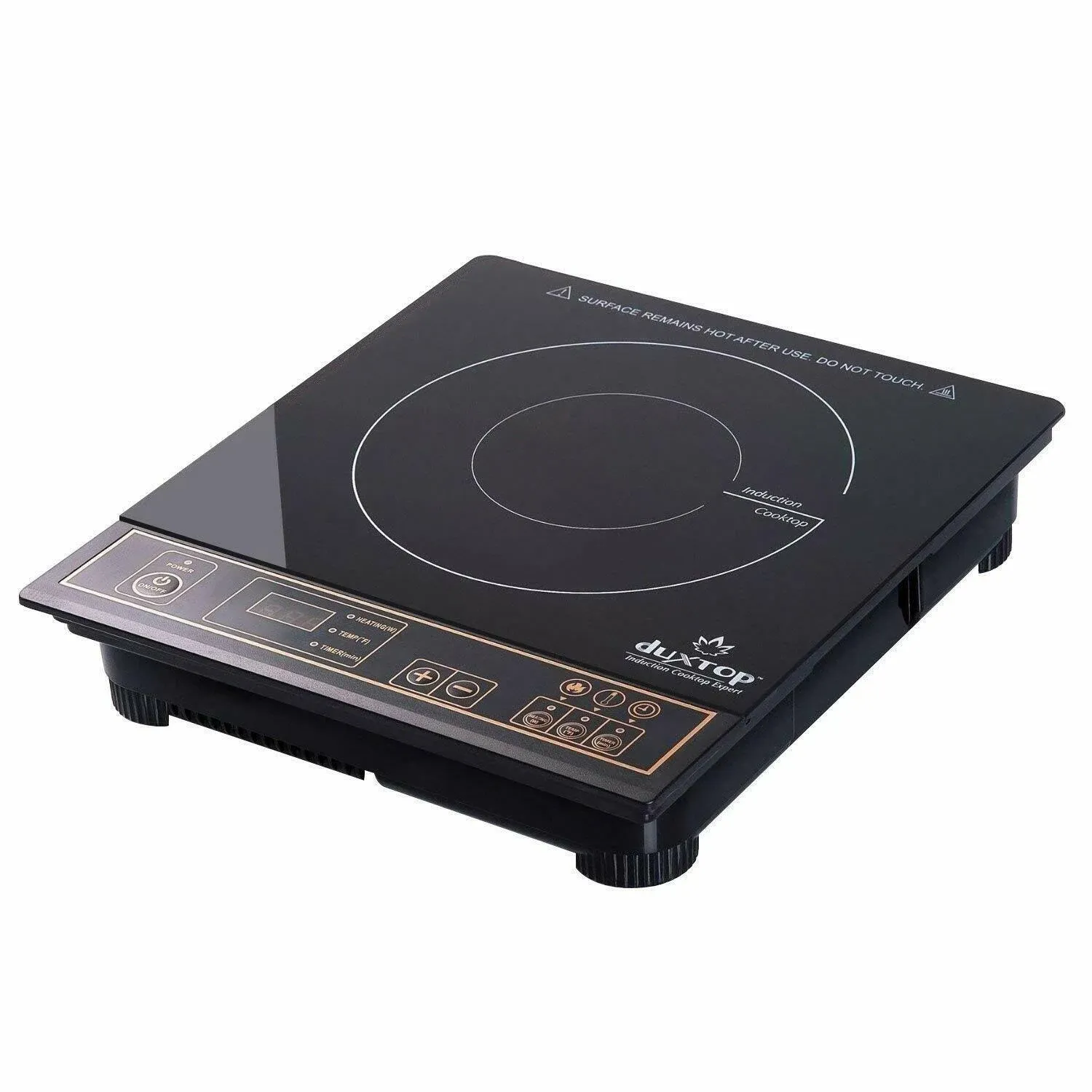 1800W Portable Induction Cooktop, Countertop Burner Included 5.7 Quarts Profe...