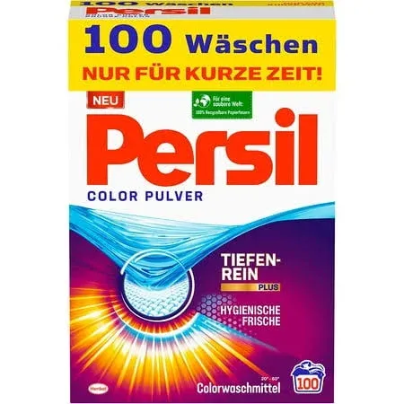 Persil Laundry Detergent Color Mega Pack (100 Loads / 6.5 Kg)