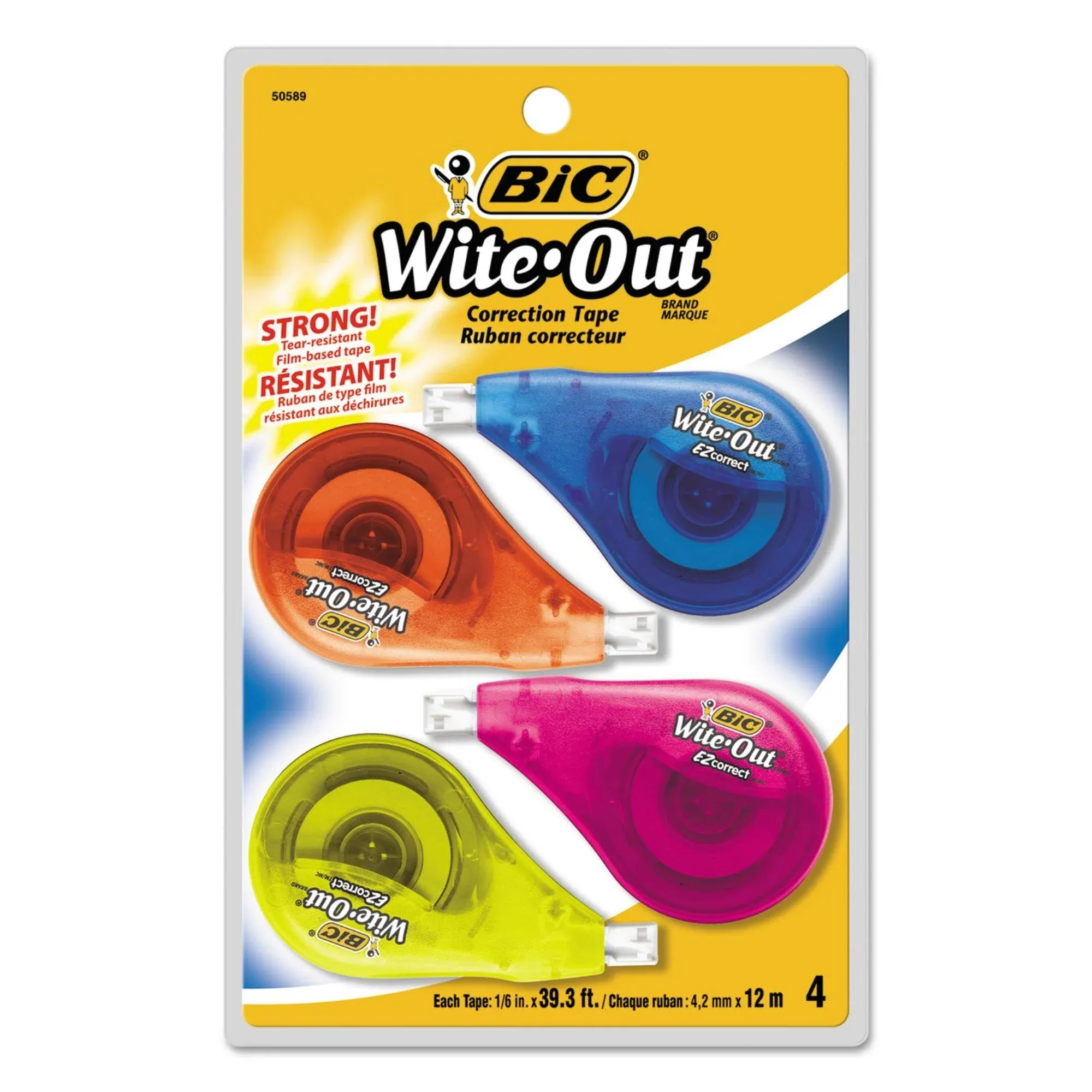 BIC Wite Out EZ Correct Correction Tape