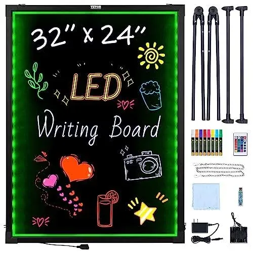 VEVOR 32"x24" LED Message Writing Board