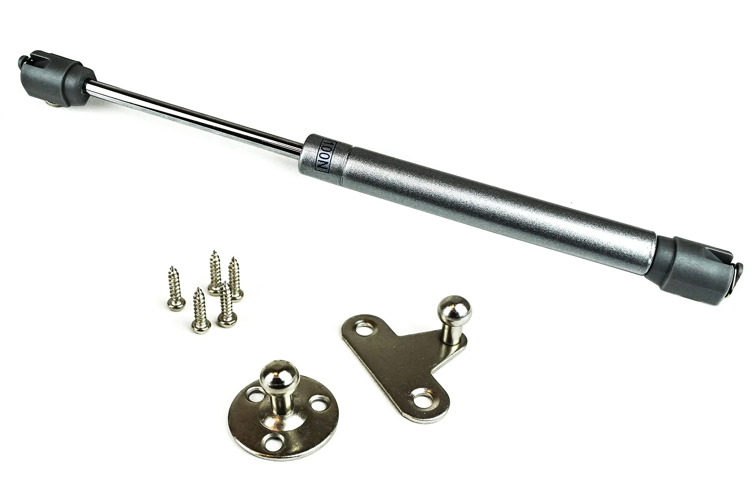 100N/22 lbs. Cabinet Door Lift Support, Gas Spring, Gas Shock, Lid Support with Installation Screws (1-Pair)