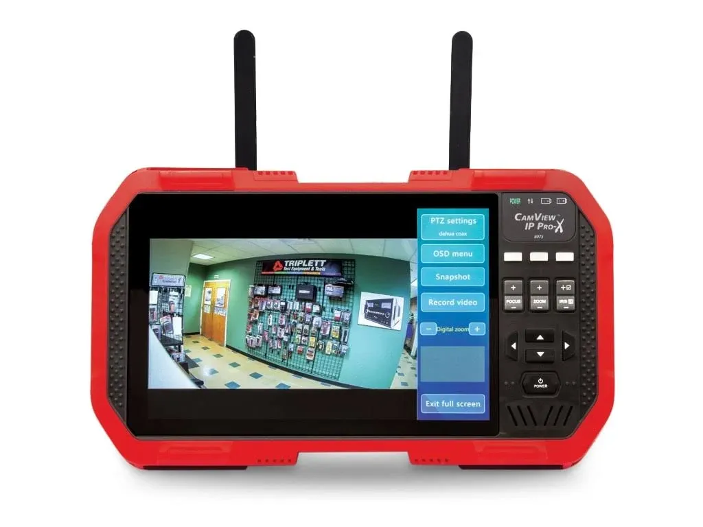 Triplett 8075 CamView IP Pro-X Camera Tester