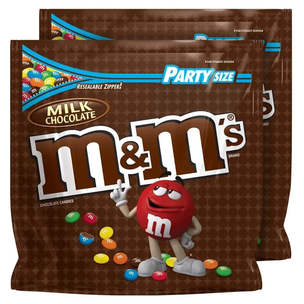 M&M's Milk Chocolate Full Size Chocolate Candy - 1.69oz/36 Ct