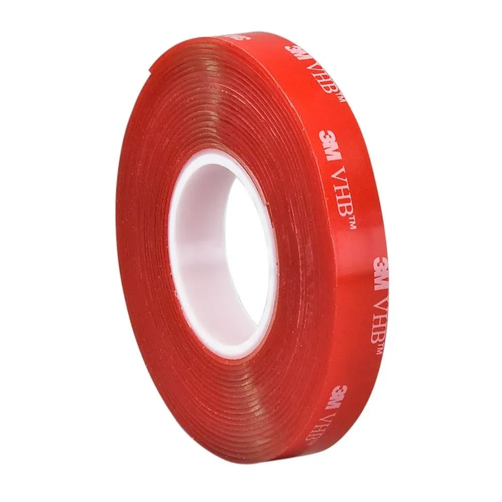 3M 4910 VHB Tape 3.25" x 36yd, Clear, 40 mil