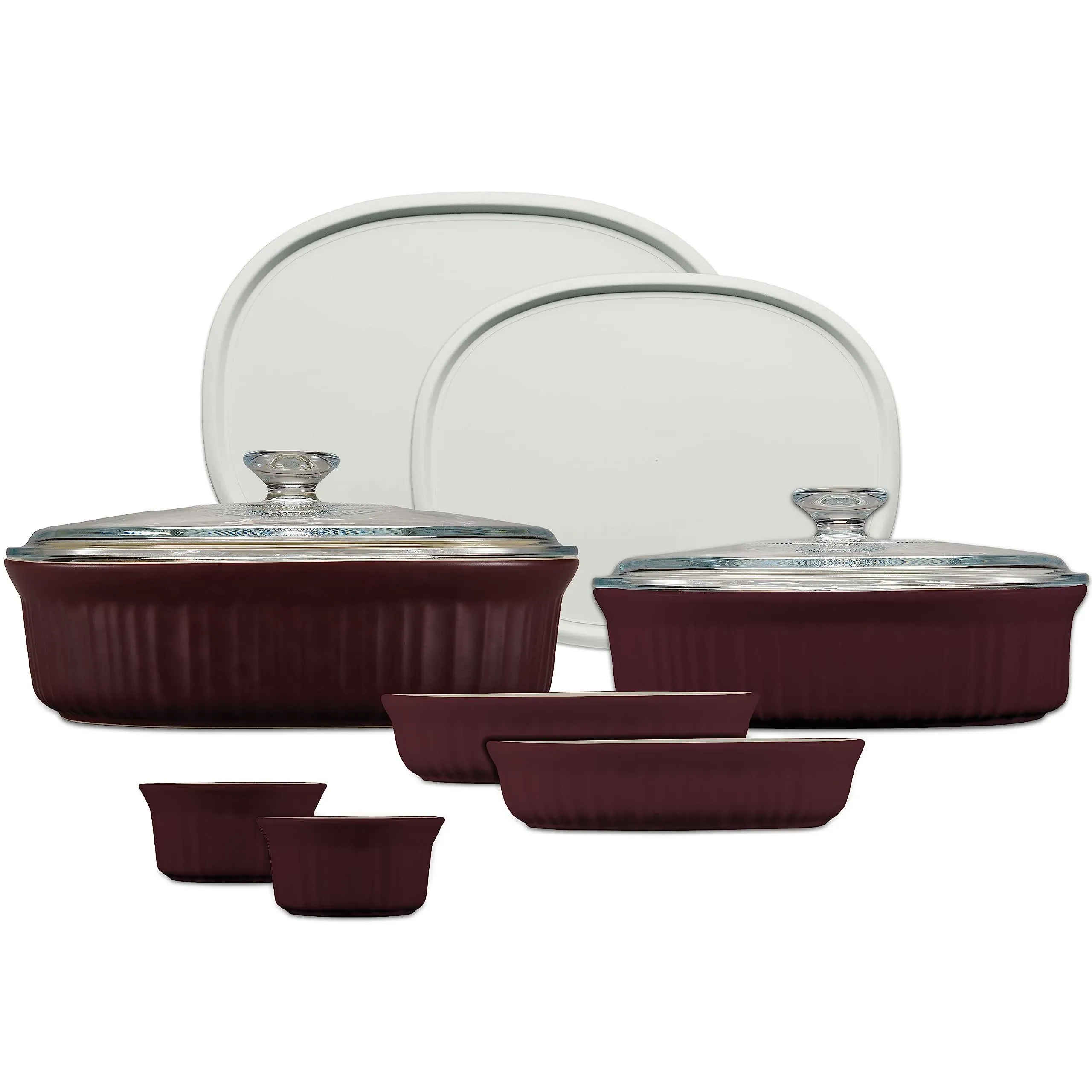 CorningWare 10-Piece Cranberry Bakeware Set