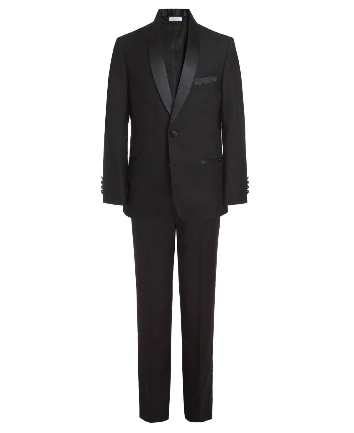 Calvin Klein Boys' 2-Piece Formal Tuxedo Suit Set