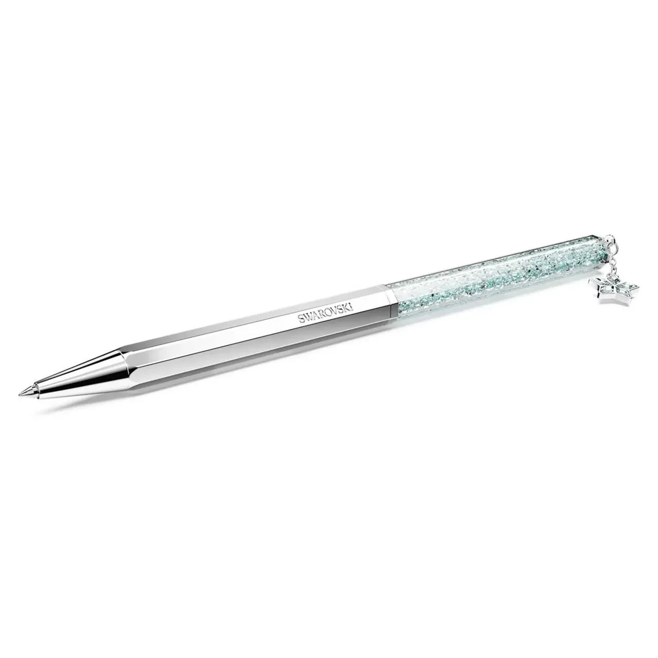 SWAROVSKI Crystalline ballpoint pen, White, White lacquered