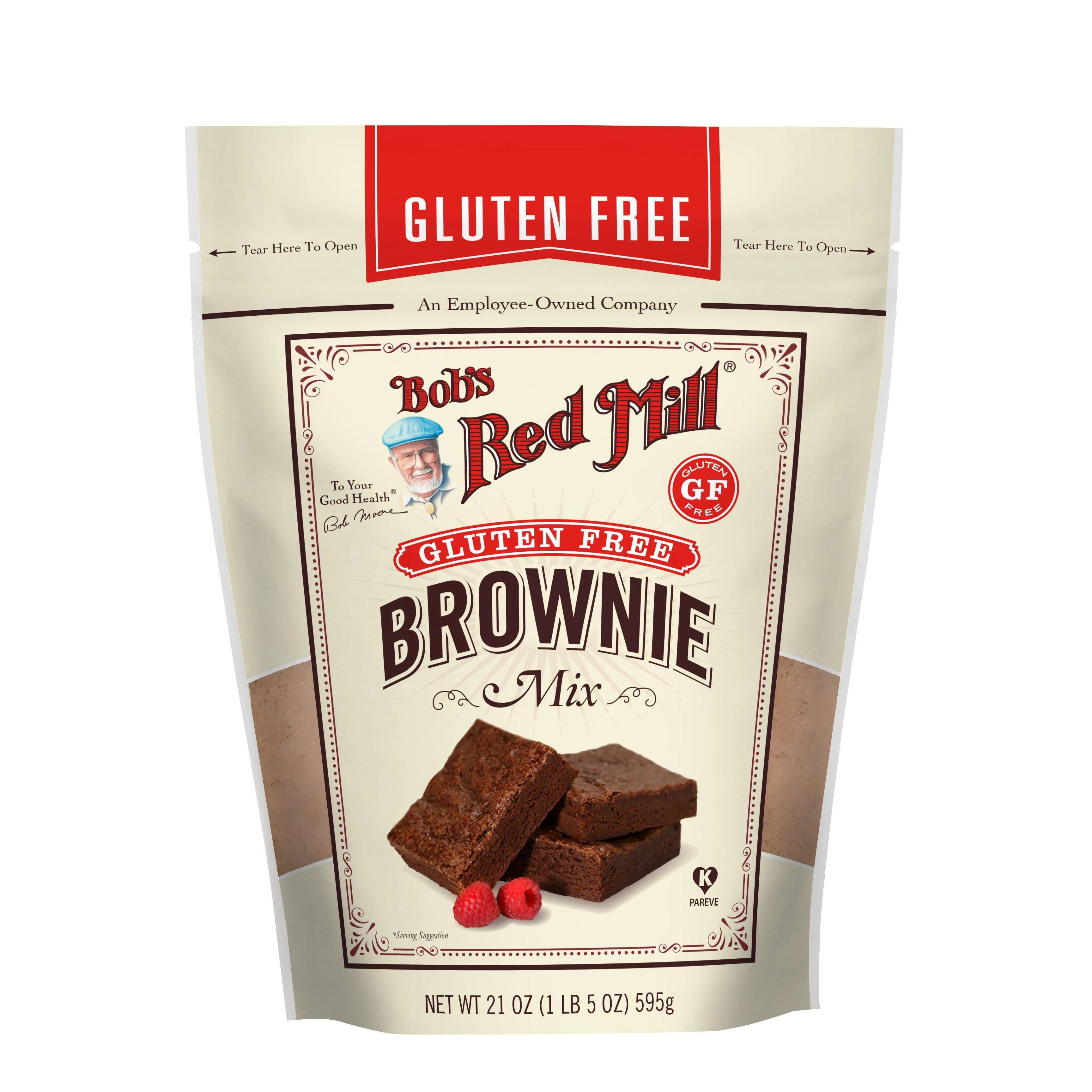 Bob's Red Mill, Mistura para Brownie, Sem Glúten, 595 g (21 oz)