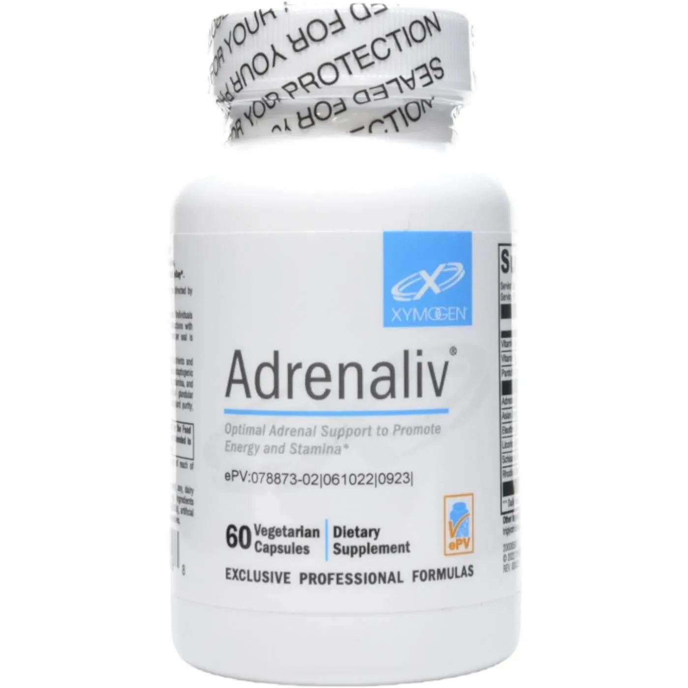 Xymogen , Adrenaliv 60 Capsules