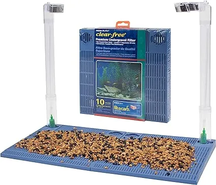 Penn-Plax Premium Undergravel Aquarium Filter 10 Gallon