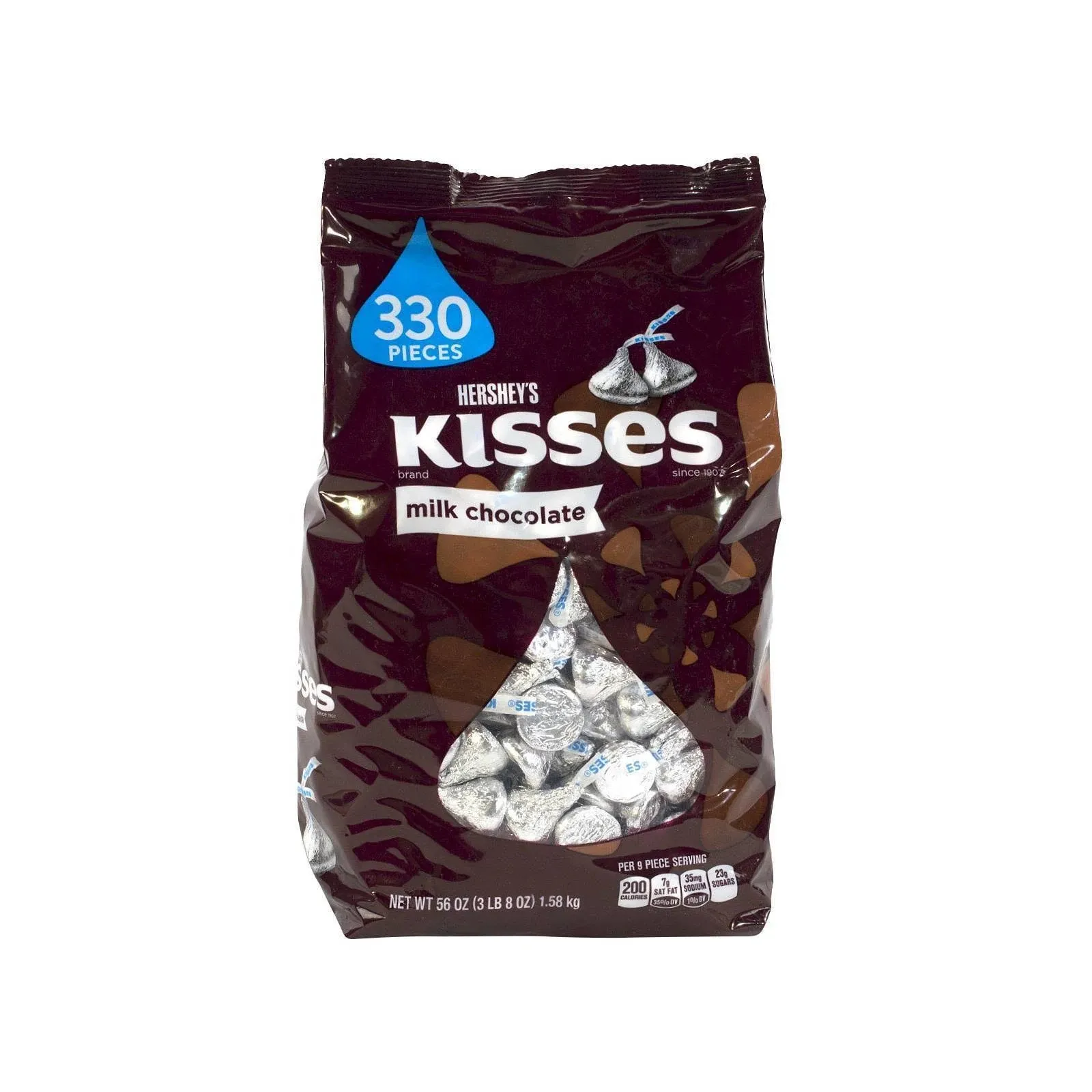 Hersheys Kisses Milk Chocolate - 56 oz