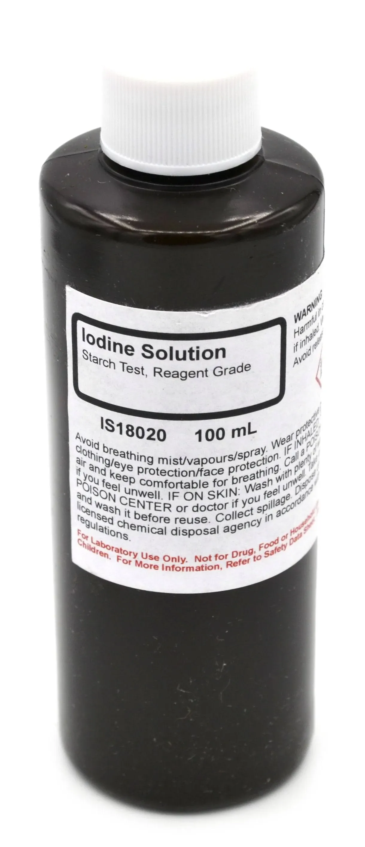 Reagent-Grade Iodine Solution, 100ml - The Curated Chemical Collection