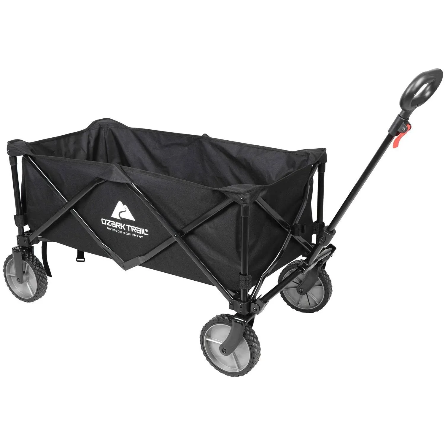 Ozark Trail Multi-Purpose Big Bucket Cart, Black Wagon