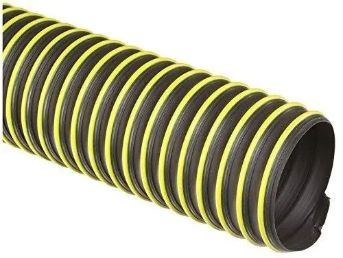 Flexaust 8 Feet of 8 inch T7W Flexible Hose for Lawn Leaf Blower VAC Grass ...