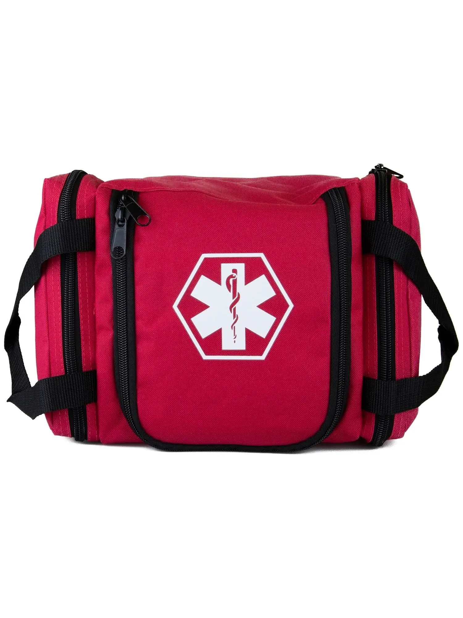 DIXIE EMS 636841-R EMPTY FIRST RESPONDER II TRAUMA BAG RED