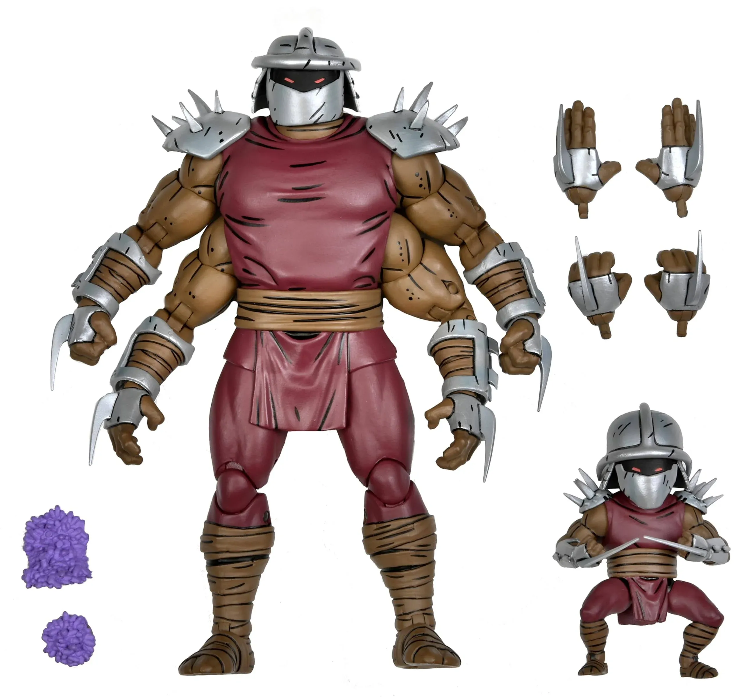 NECA - Teenage Mutant Ninja Turtles - Mirage Comics Shredder Clones & Mini Shredder 7" Deluxe Action Figure