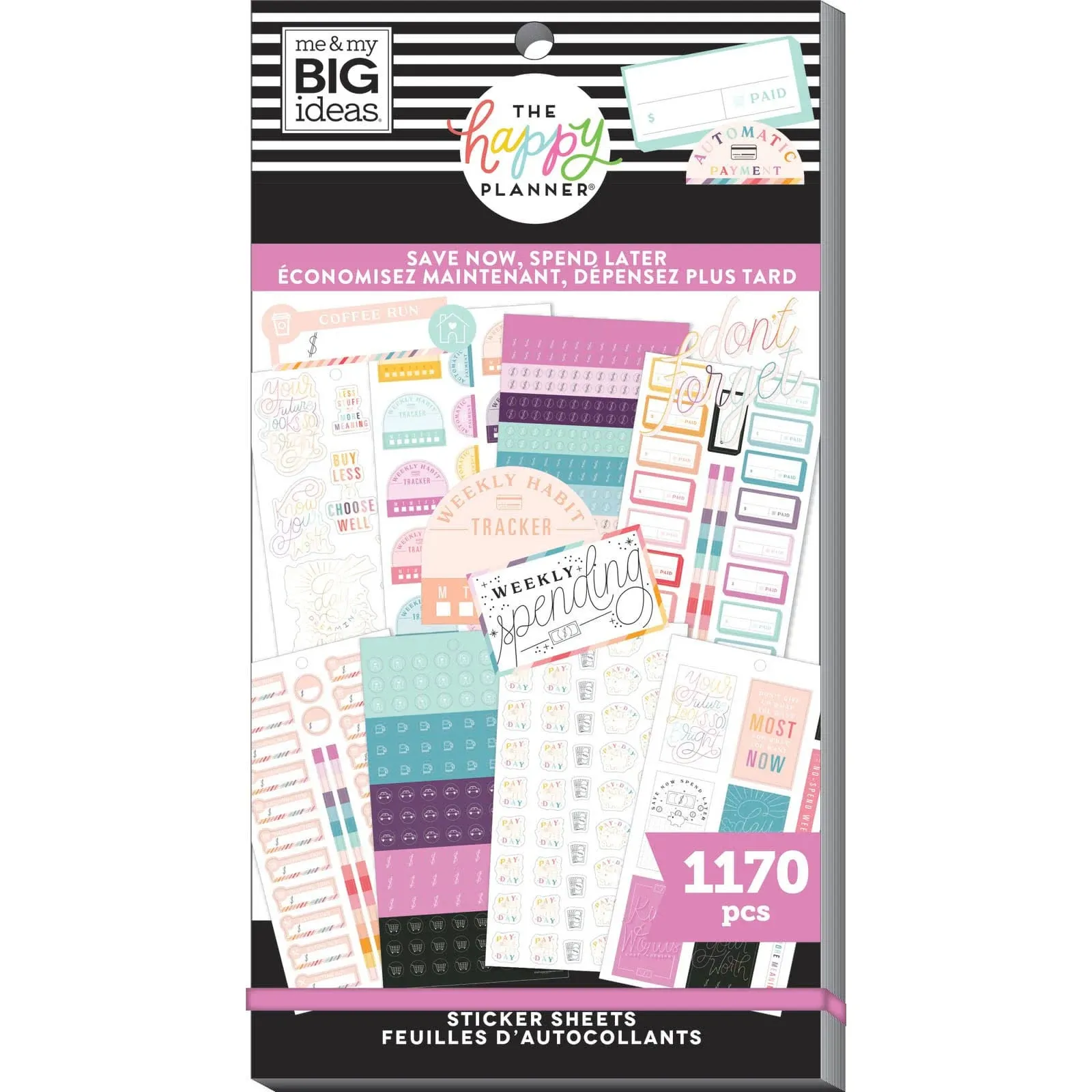 Me & My Big Ideas Happy Planner Sticker Pad