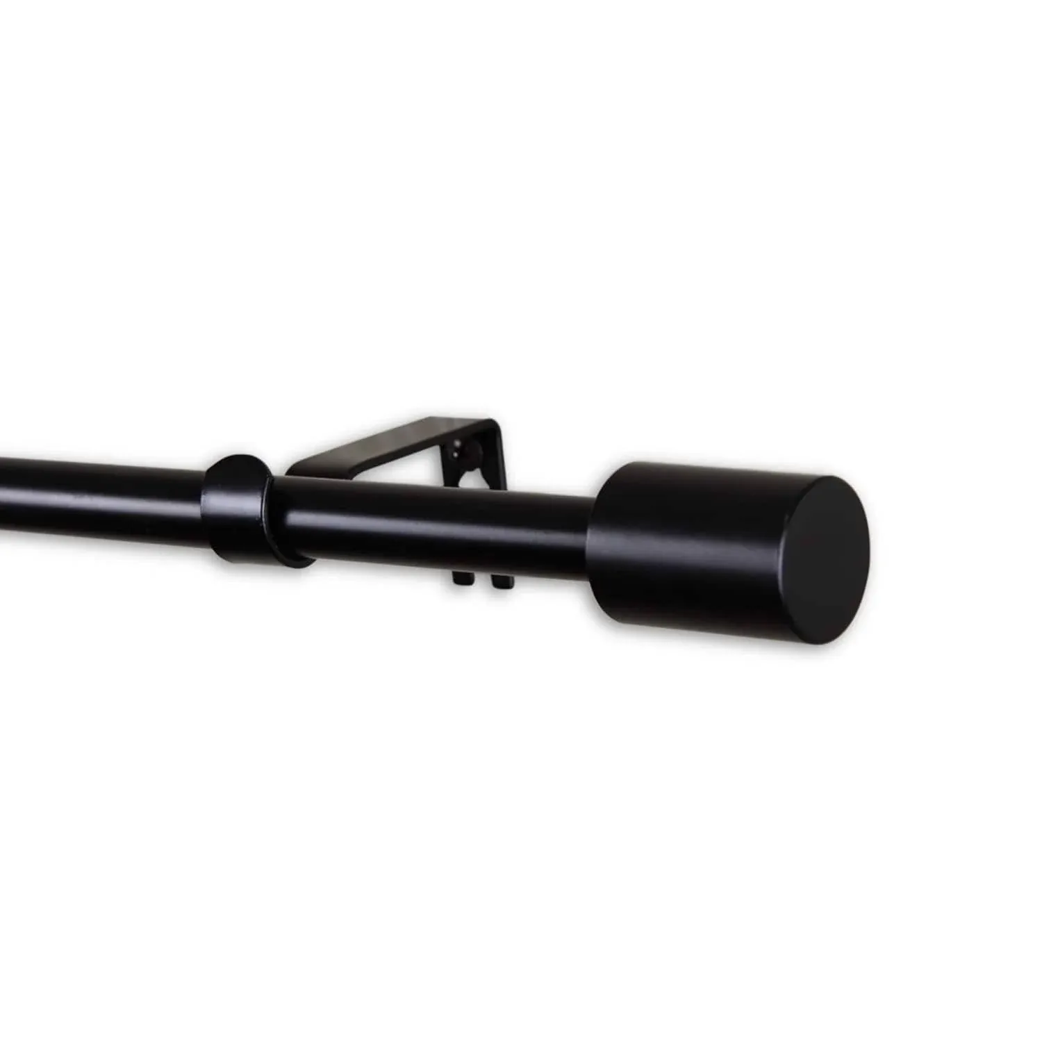 Rod Desyne Nora Curtain Rod, Black