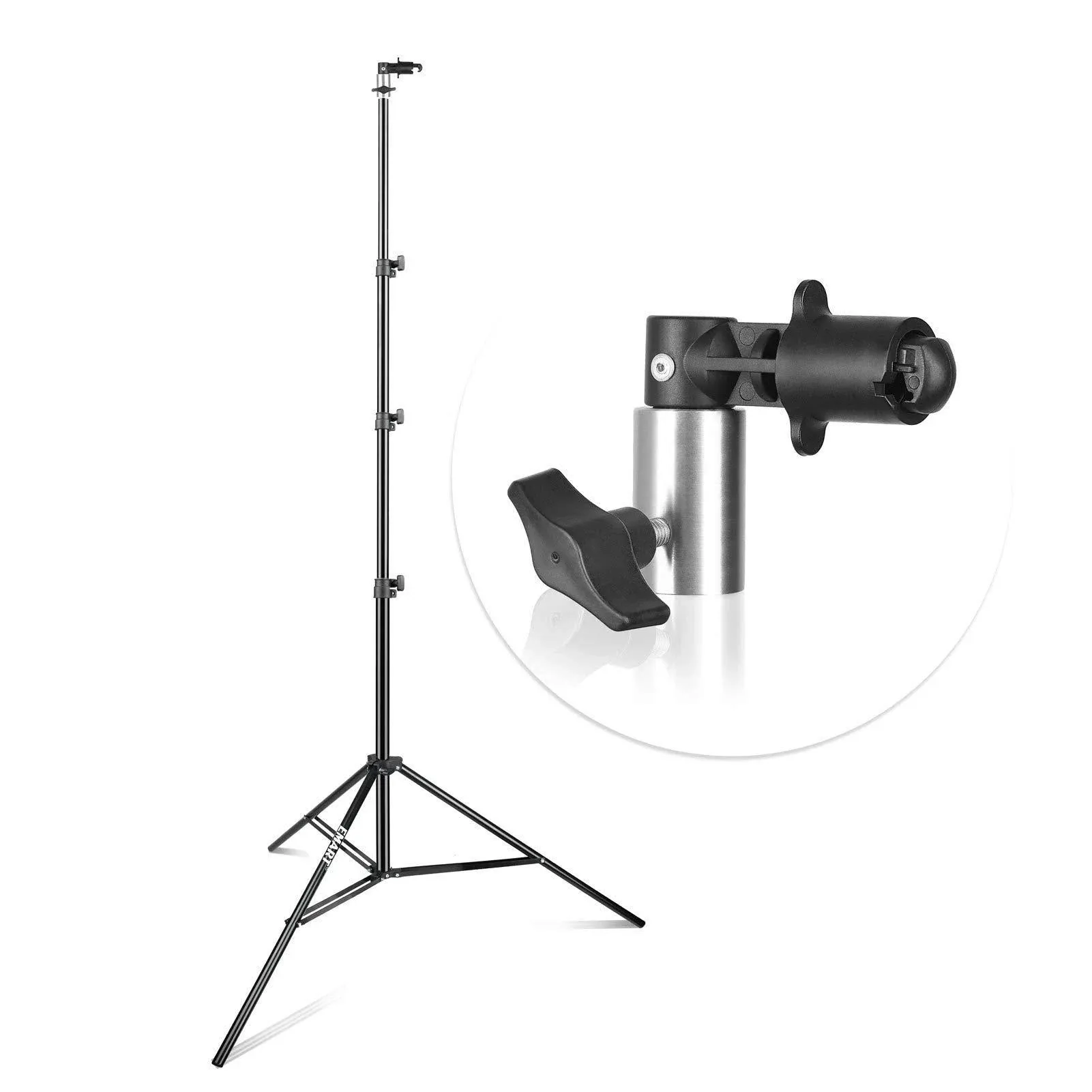 Emart Photography Green Screen Background Reflector Light Stand, 8.5ft Portable ...