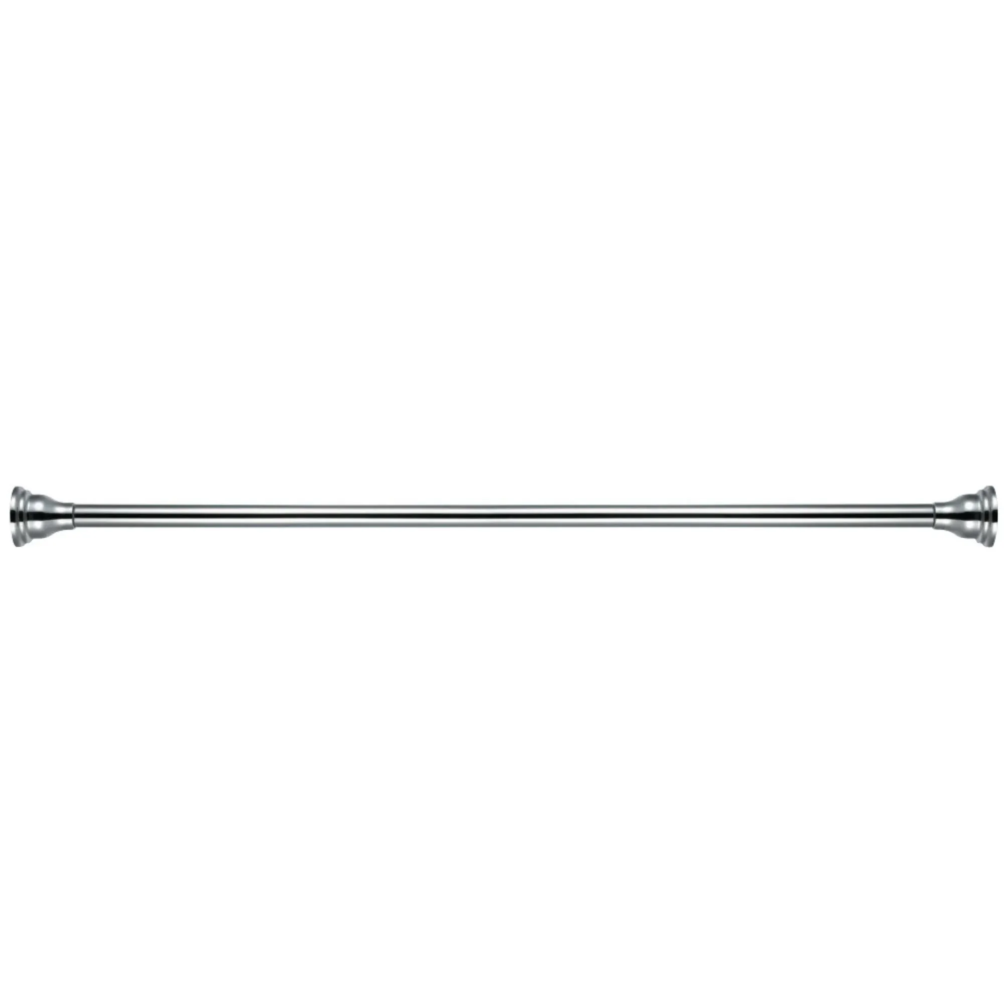 Americana 72" Tension Shower Rod with Decorative Flange