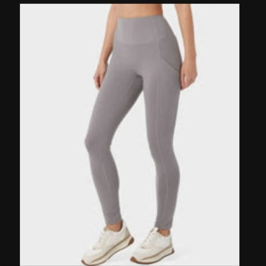 NWT WOMEN&#x27;S HIGH-WAIST ACTIVE LEGGING Gray Size M