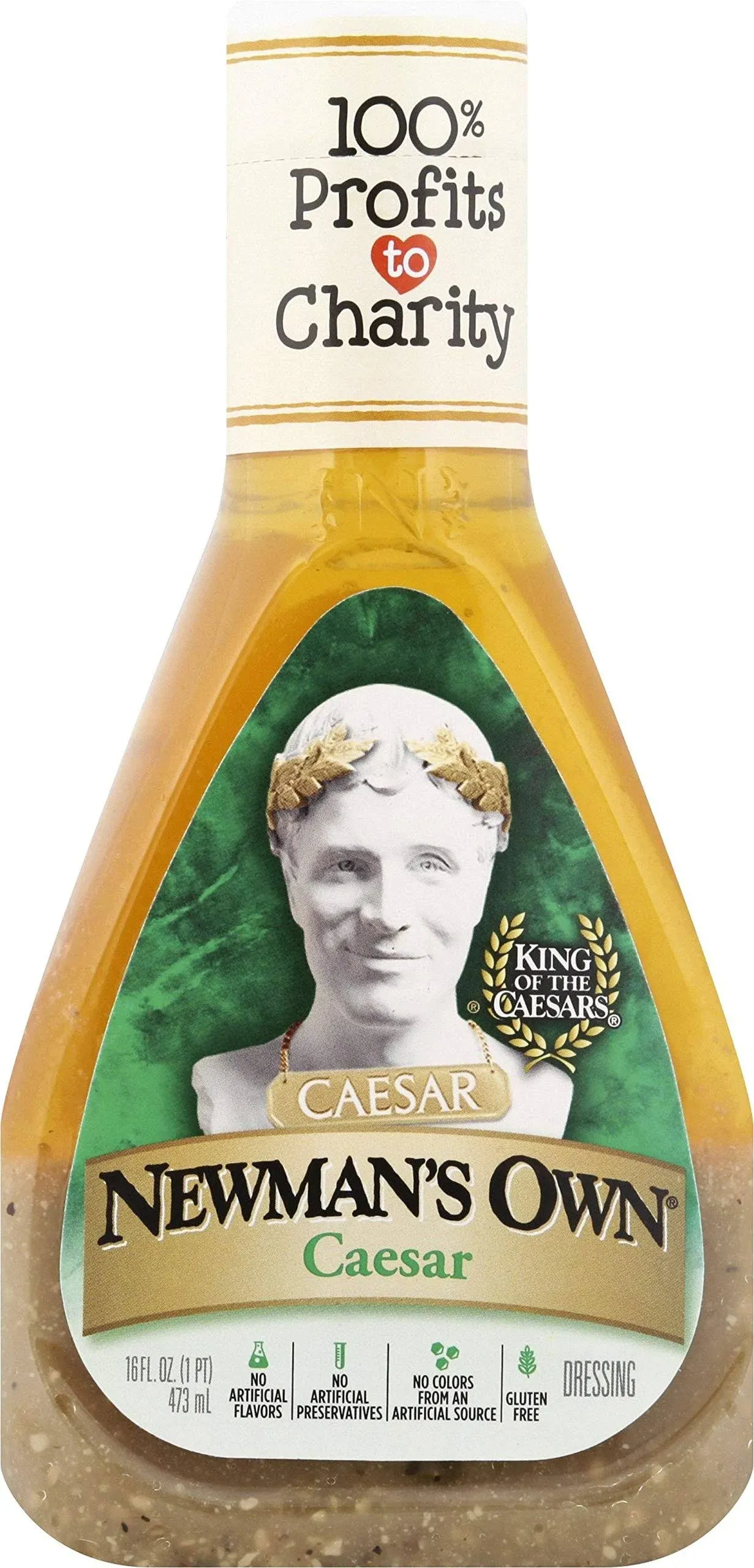 Newman's Own Dressing Caesar Dressing - 16 FZ 6 Pack