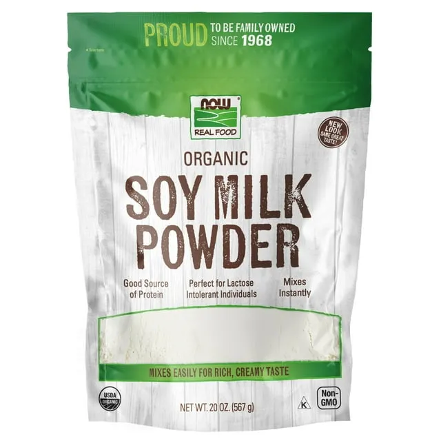 Now Foods Organic Soy Milk Powder