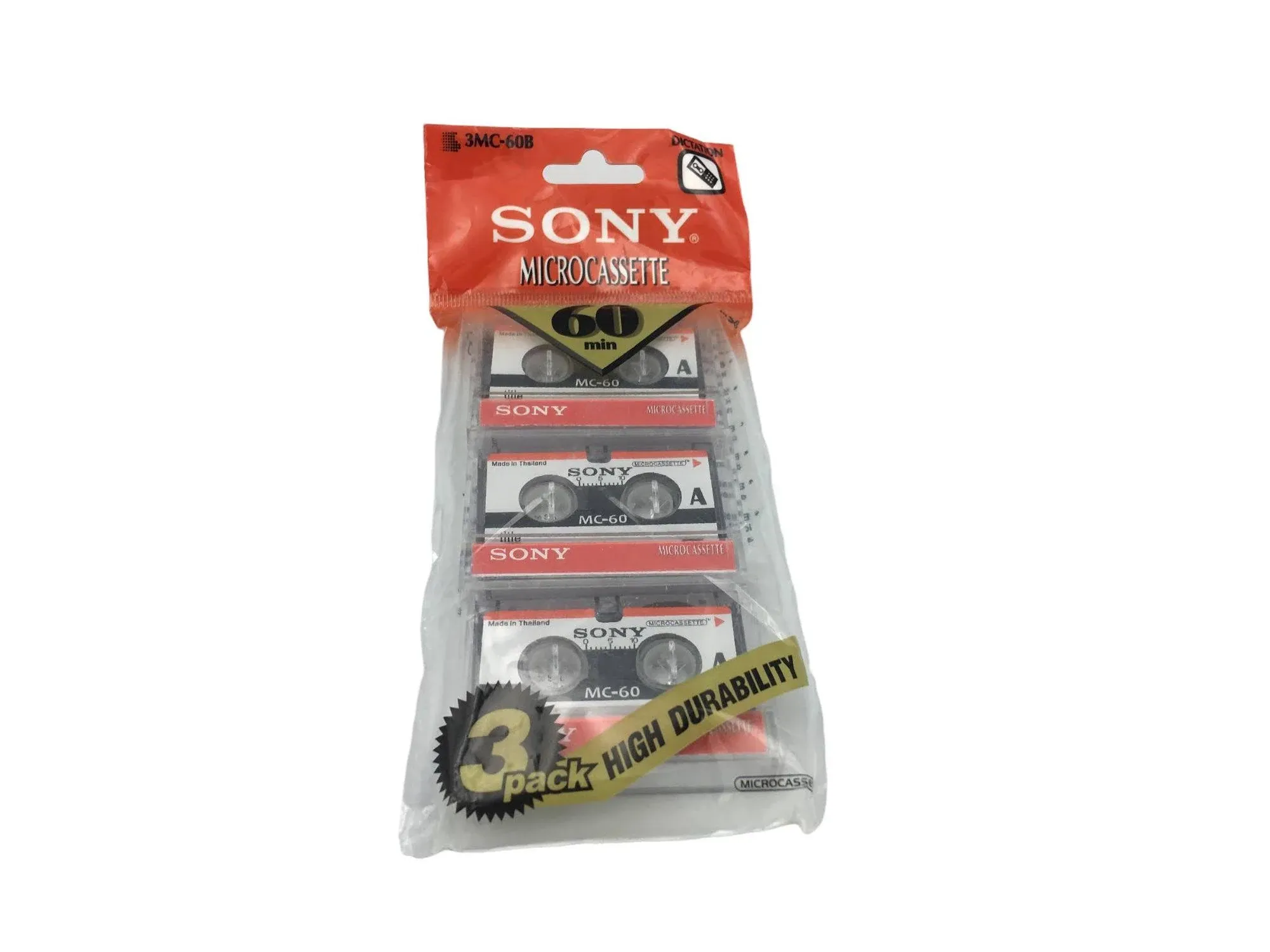 Sony MC60 Microcassette Blank Tape